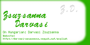 zsuzsanna darvasi business card